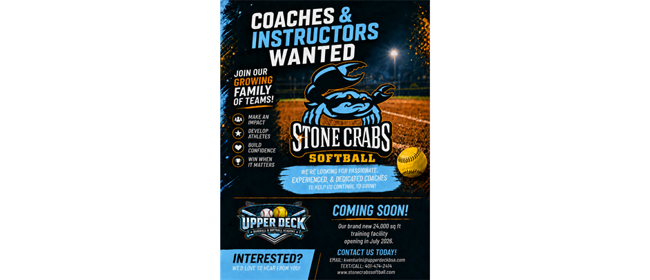 Coaches & Trainers WANTED